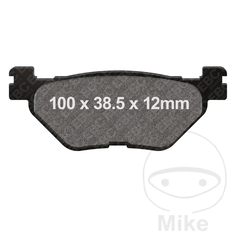 EBC brzdové destičky Standard Scooter EBC YAMAHA XP 500 A TMAX WHITE MAX ABS 10, XP 500 TMAX 01-03, XP 530 SX TMAX SPORT EDITION ABS 19-20, XP 530