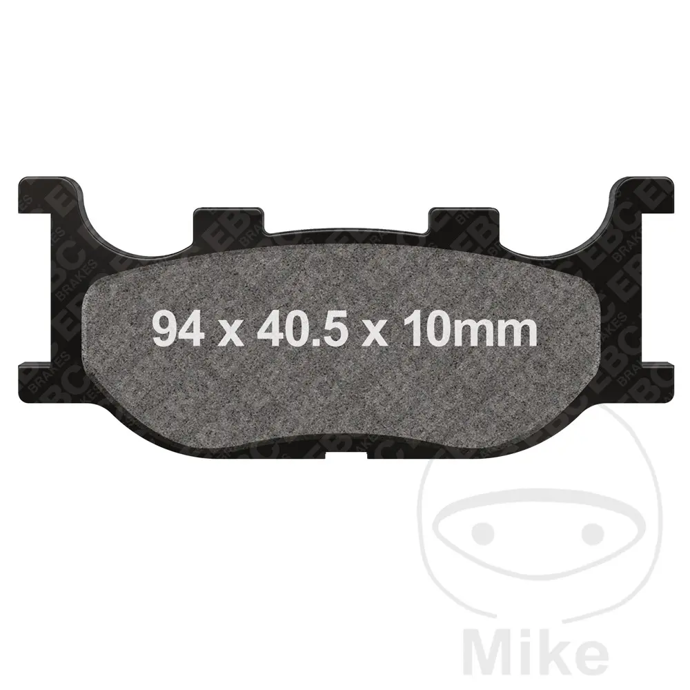 EBC brzdové destičky Sinter HH Scooter EBC ADIVA AD 125 08-10, ITALJET JUPITER 125 02-03, JUPITER 250 01-03, YAMAHA SR 125 96-02, XJ 600 SH DIVERSION