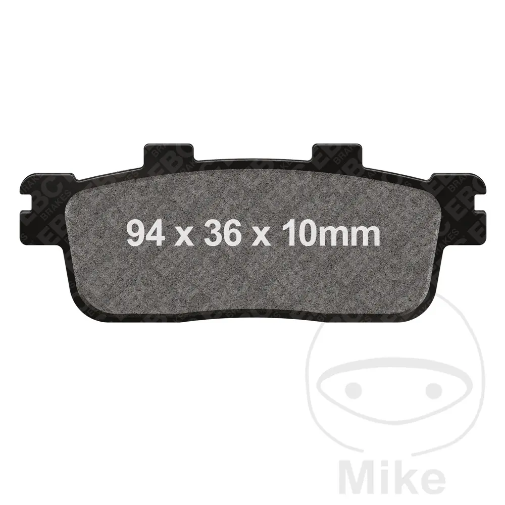 EBC brzdové destičky Sinter HH Scooter EBC DAELIM S3 125 FI 11-16, S3 125 FI  ABS 17-20, S3 125 FI  ABS EURO4 21, S3 125 FI  CBS 17-20, S3 125 FI  CBS
