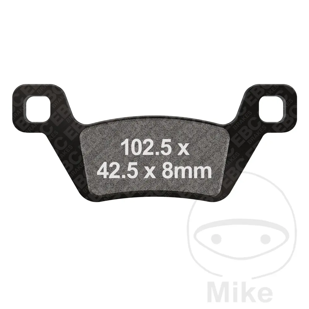 EBC brzdové destičky Standard EBC KYMCO MXU 500 4X4  IRS 11-13, MXU 500 4X4 DX IRS, MXU 500 4X4  IRS LOF 12-17, MXU 500 4X4 DX IRS LOF 12-14, MXU 550