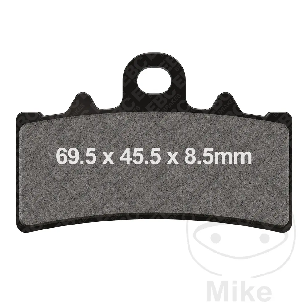 EBC brzdové destičky Standard EBC APRILIA RS 457  ABS 24-25, TUONO 457  ABS 25, BMW C 400 GT  ABS 18-24, C 400 GT SE  ABS 20, C 400 X  ABS 18-24, CE04