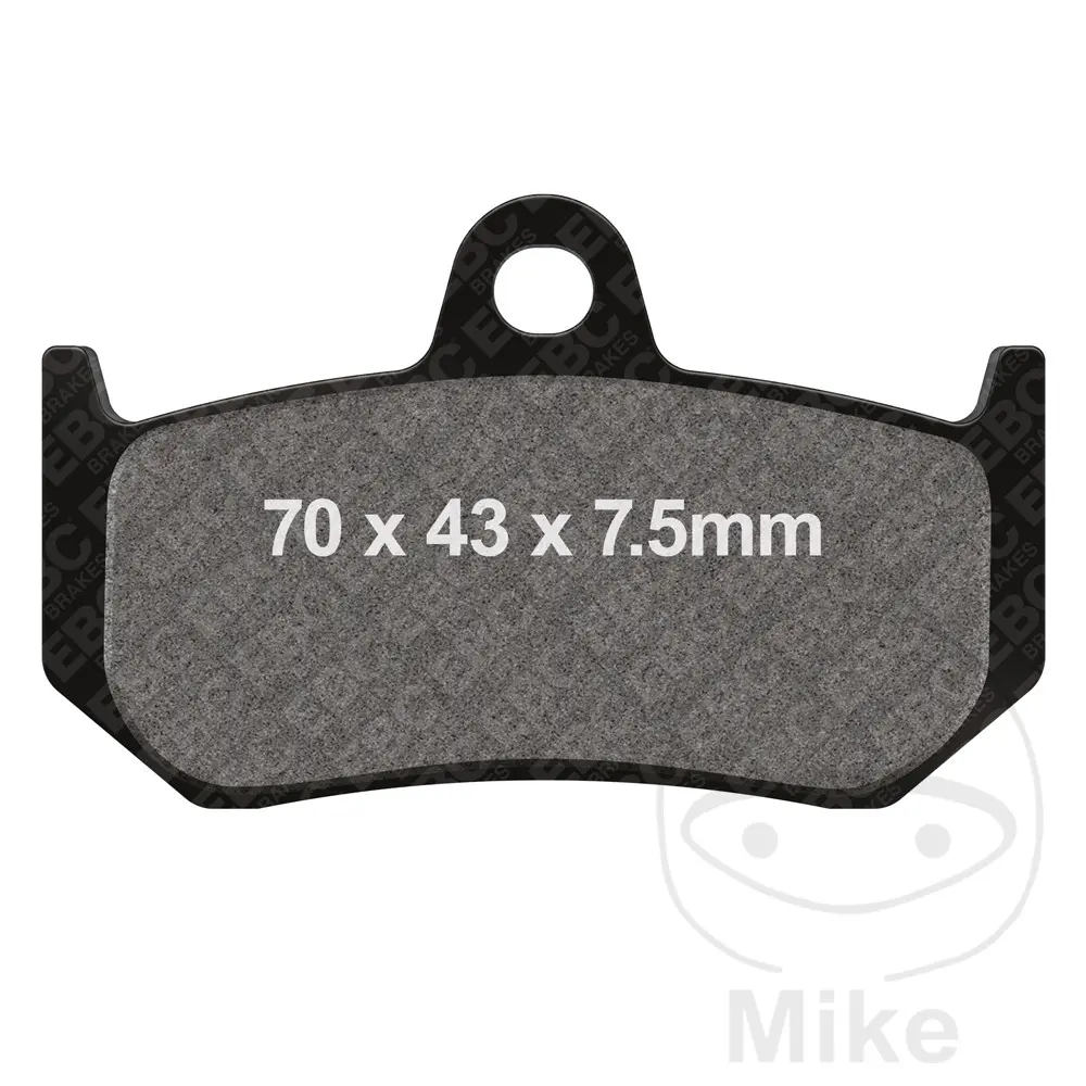 EBC brzdové destičky Sinter HH EBC MV AGUSTA BRUTALE 910 S 06-08, AGUSTA BRUTALE 910 R 06-08, AGUSTA BRUTALE 920 12, AGUSTA BRUTALE 989 R 09, AGUSTA