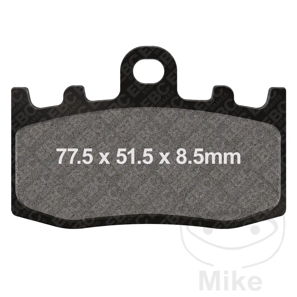 EBC brzdové destičky Sinter HH EBC BMW K 1200 RS  5,0 PALCŮ RÁFEK ABS 01-05, K 1200 RS  5,5 PALCŮ RÁFEK ABS 01-05, K 1200 GT  ABS 03-08, K 1200 S  ABS
