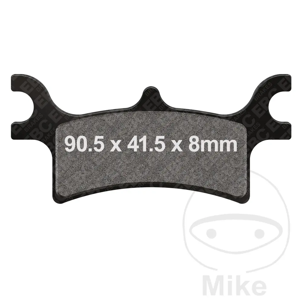 EBC brzdové destičky Sinter R EBC MX POLARIS MAGNUM 330  2WD 03-05, MAGNUM 330  4WD 03-06, SCRAMBLER 500  4WD 05-12, SPORTSMAN 400  4WD 03-05,
