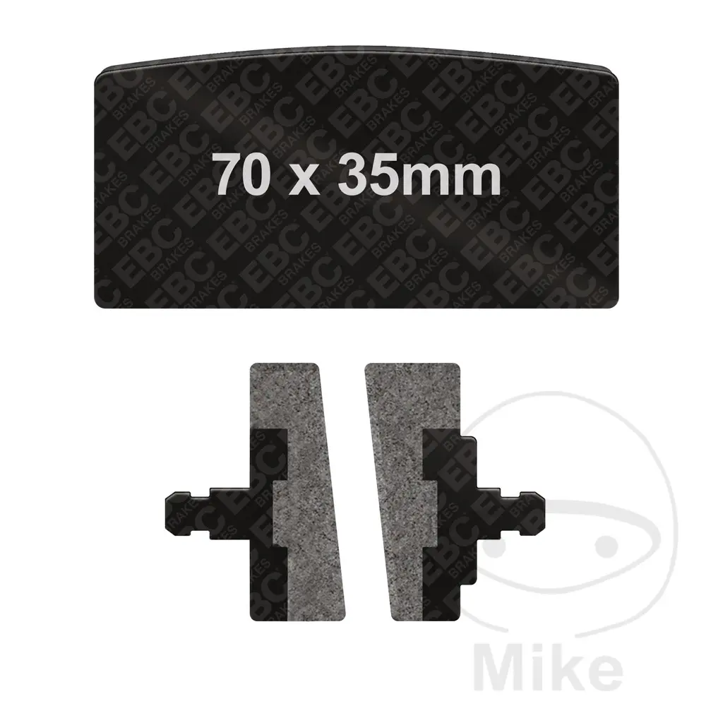 EBC brzdové destičky Standard EBC BMW R 60 /7 76-80, R 75 /6 73-76, R 75 /7 76-79, R 80 /7S 77-80, R 80 /7N 77-80, R 90 /6 73-76, R 90 S 73-76... ( )