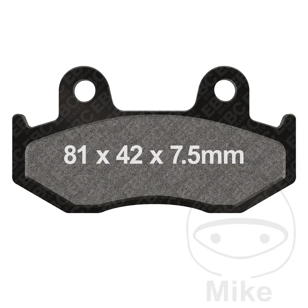 EBC brzdové destičky Standard EBC HONDA CR 125 R 84-86, CR 250 R 84-86, CR 500 R 84-86, MTX 80 R2 87, MTX 125 RW 85-90, MTX 200 RW 85-88, XL 350 R