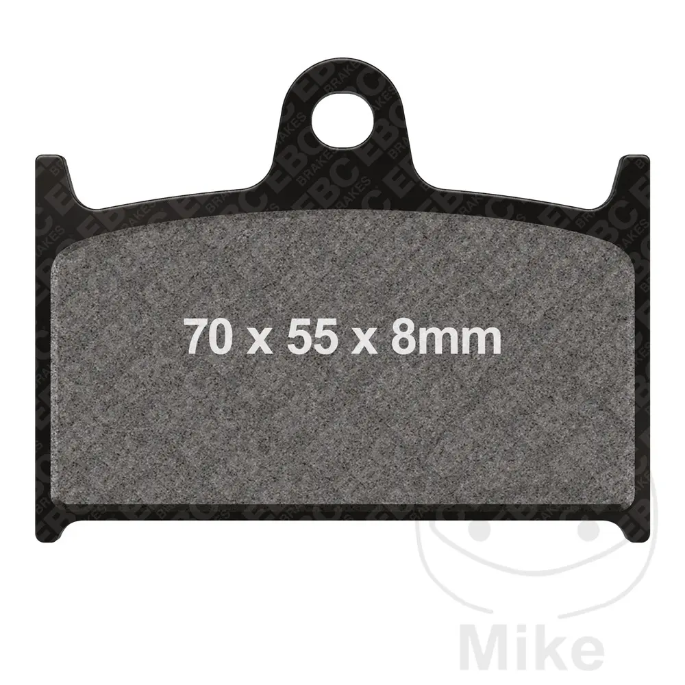 EBC brzdové destičky Sinter HH EBC MZ/MUZ 1000 1000 S 03-08, 1000 1000 SF 05-08, 1000 1000 ST 06-08, SUZUKI GSF 1200 BANDIT 96-00, GSF 1200 S BANDIT