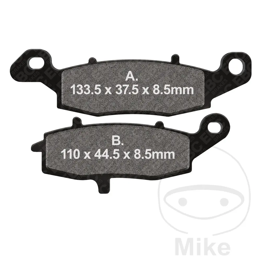 EBC brzdové destičky Sinter HH EBC CFMOTO NK 650 14-15, NK 650  ABS 15, TK 650 14-15, TK 650  ABS 15, KAWASAKI ER-6F 650 06-17, ER-6F 650  ABS 06-17,