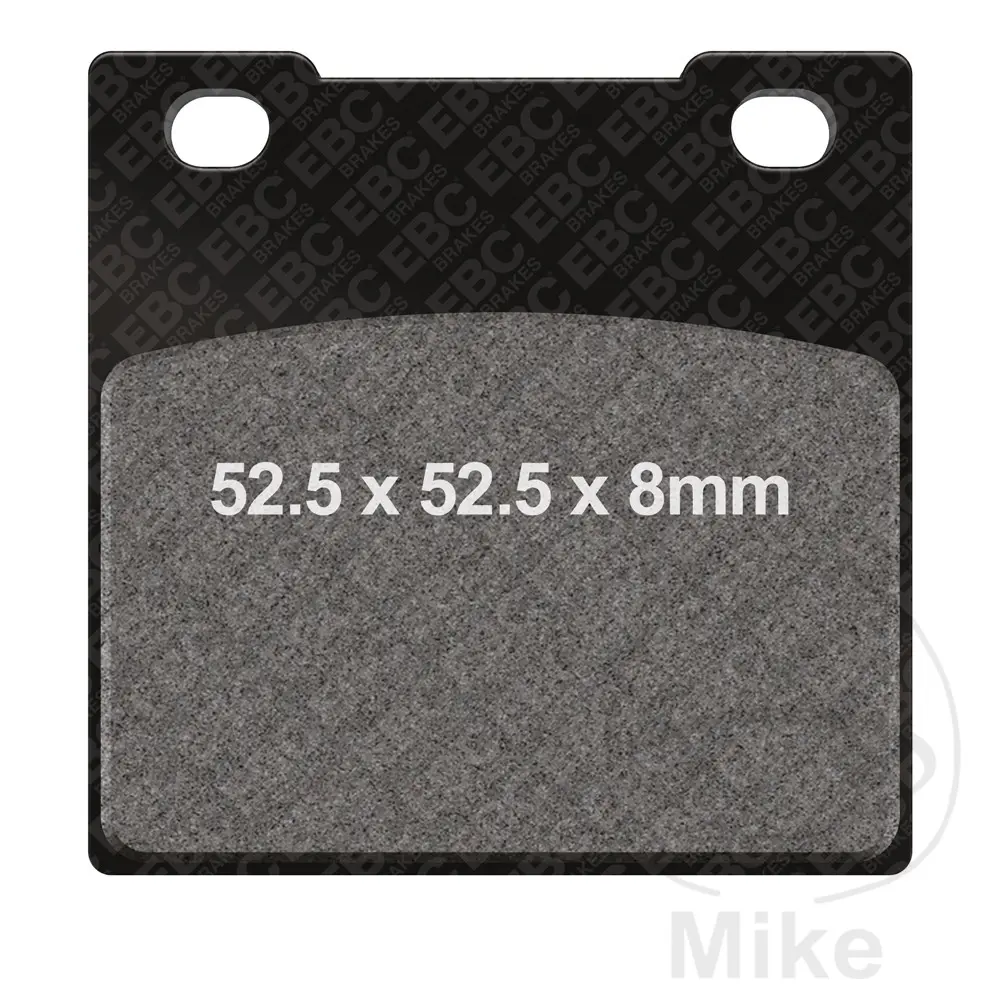 EBC brzdové destičky Sinter HH EBC KAWASAKI Z 250 79-82, ZRX 1100 97-00, ZRX 1200 R  KAPOTÁŽ ŘIDÍTEK 01-06, ZRX 1200 S  ČÁSTEČNÁ KAPOTÁŽ 01-04, ZRX