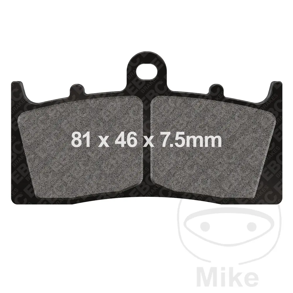 EBC brzdové destičky Sinter HH EBC BMW K 1200 LT ABS 01-09, K 1200 R 5,5 PALCŮ RÁFEK 05-08, K 1200 R 5,5 PALCŮ RÁFEK ABS 05-08, K 1200 R 6,0 PALCŮ