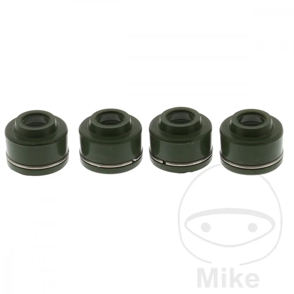 JMP těsnění ventilů sada Obsahuje 4 kusů YAMAHA XV 125 H VIRAGO 97-00, XV 125 N VIRAGO 80 KM/H 97-00, XV 125 SH VIRAGO 99-02, XV 125 SN VIRAGO 80 KM/H