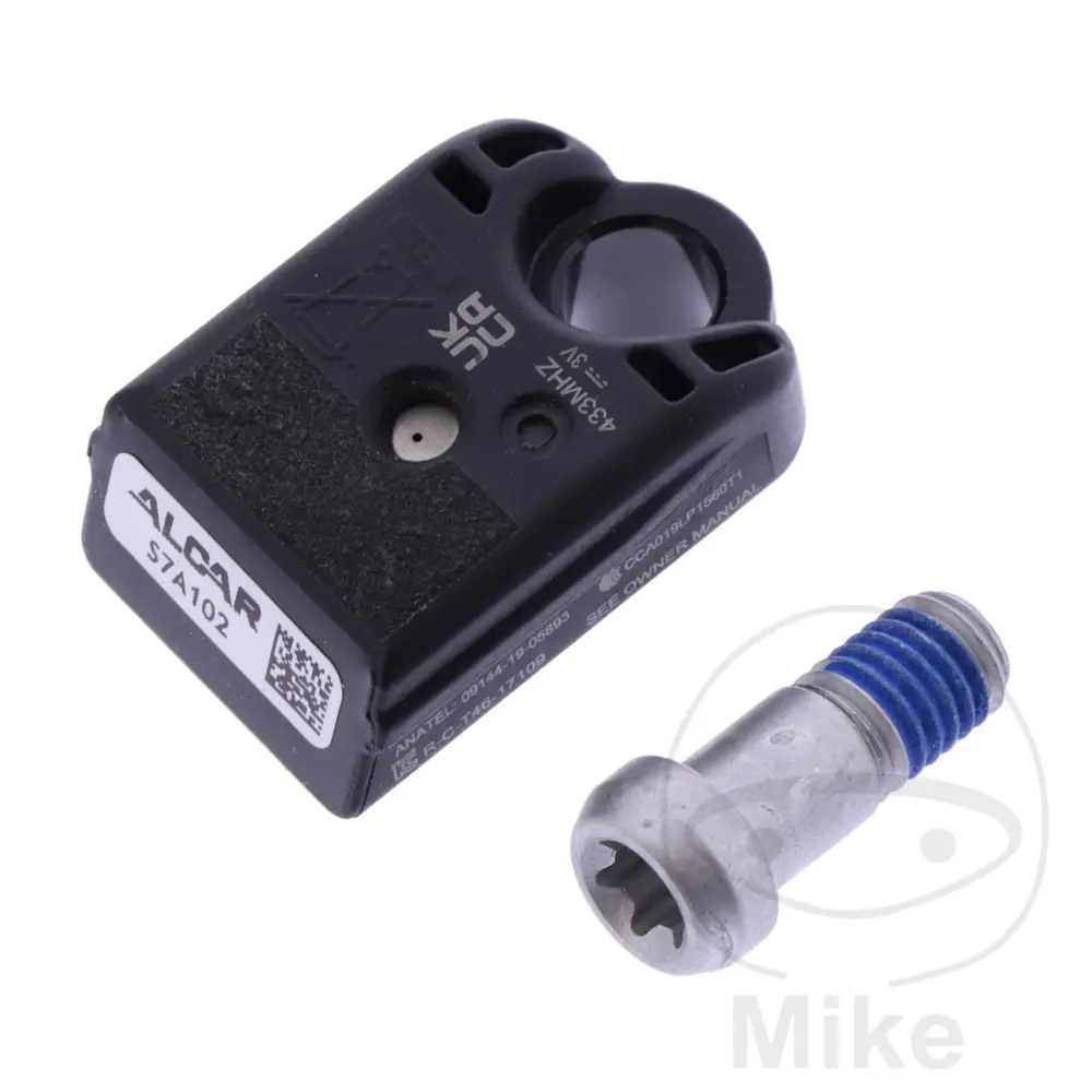 Alkar čidlo TPMS ALCAR bez Ventil Bolt-in BMW C EVOLUTION ABS 13-21, C EVOLUTION ABS LONG RANGE 20-21, C 400 X  ABS 21-23, C 400 GT  ABS 21-23, C 600