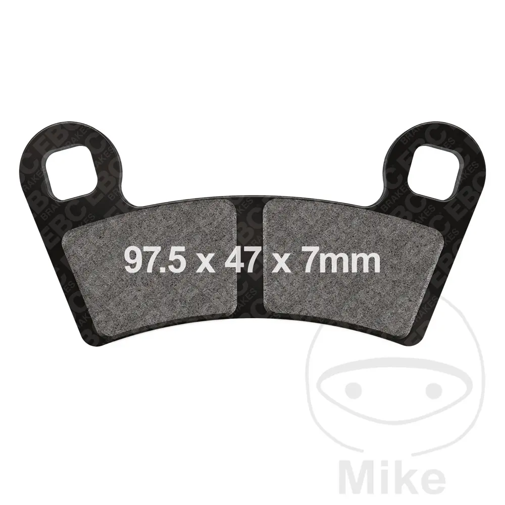 EBC brzdové destičky Standard EBC KEEWAY VIESTE 300 IE  ABS 20-25, VIESTE 300 XDV IE  ABS 23-25, POLARIS GENERAL 1000  4WD EPS 17-18, GENERAL 1000 4