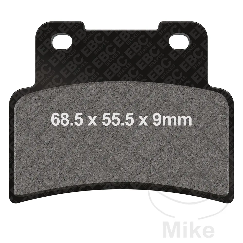 EBC brzdové destičky Standard Scooter EBC KYMCO XCITING 400 16-17, XCITING 400 VS  ABS EURO5 23-24, XCITING 400 S  ABS NOODOE EURO5 21-24, XCITING 400