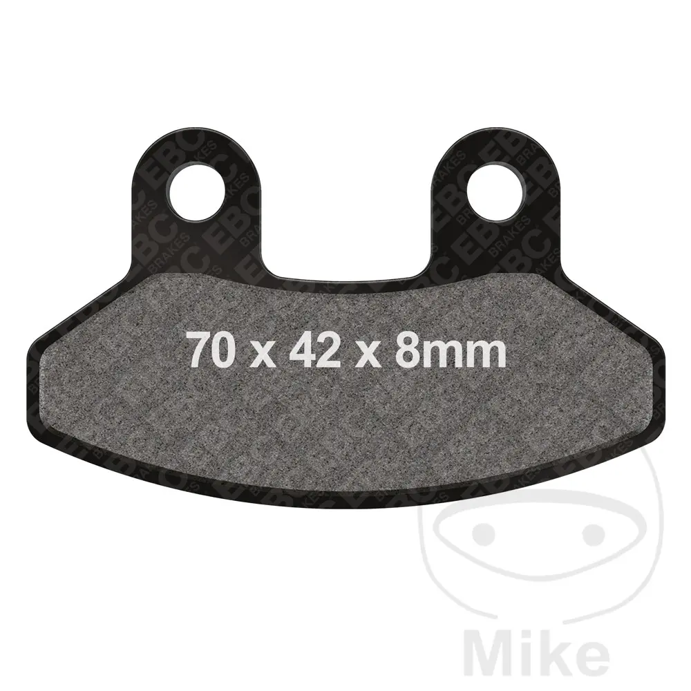 EBC brzdové destičky Carbon SCO EBC SYM EUROMX 125 05-06, EUROMX 150 05-06, JOYRIDE 125  EURO1 01-04, JOYRIDE 125  EURO2 05-08, JOYRIDE 125  EURO3