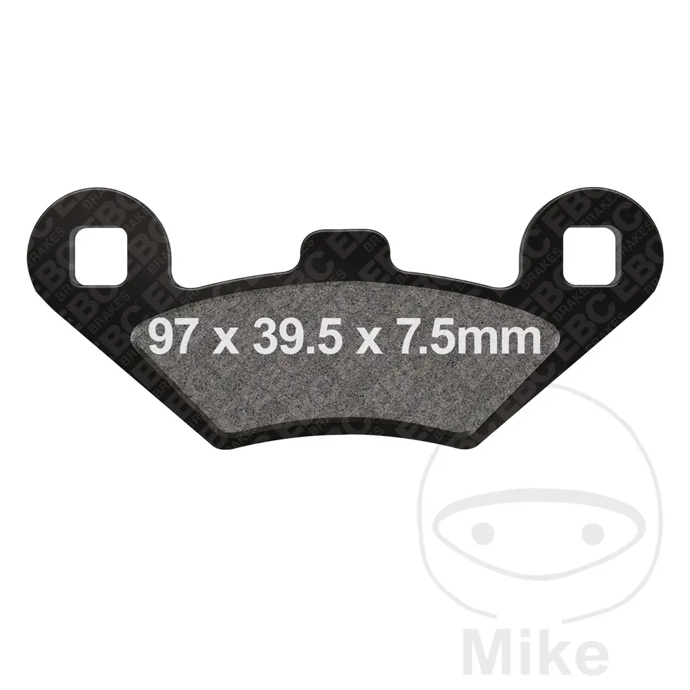 EBC brzdové destičky Carbon SCO EBC PEUGEOT METROPOLIS 400 13-16, METROPOLIS 400 RS  CBS 13-16, METROPOLIS 400 BLUE LINE 15-16, METROPOLIS 400 GT