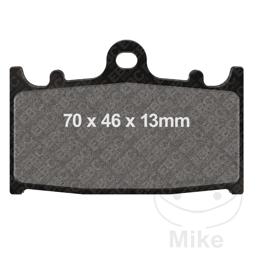 EBC brzdové destičky poloSinter V EBC SUZUKI VL 1500 LC INTRUDER 02-04, VL 1500 C1500 INTRUDER 05-09 ( )