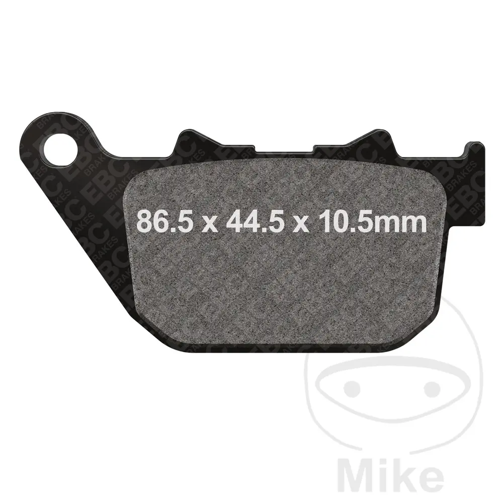 EBC brzdové destičky poloSinter V EBC HARLEY DAVIDSON XL 883 SPORTSTER 04-09, DAVIDSON XL 883 C SPORTSTER CUSTOM 05-10, DAVIDSON XL 883 N SPORTSTER