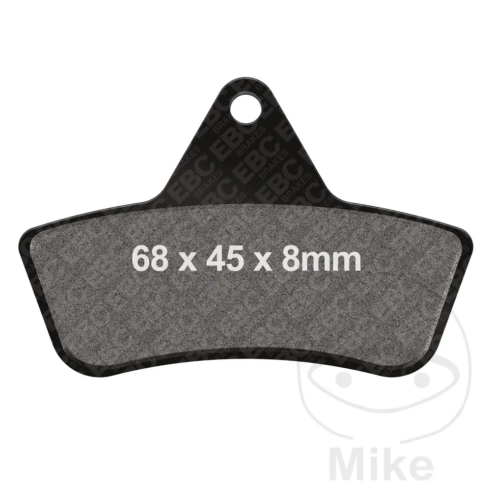 EBC brzdové destičky Sinter R EBC ARCTIC CAT/TEXTRON CAT 250  2WD 99-04, CAT/TEXTRON CAT 250  4WD 01-04, CAT/TEXTRON CAT 300  2WD 98-03, CAT/TEXTRON