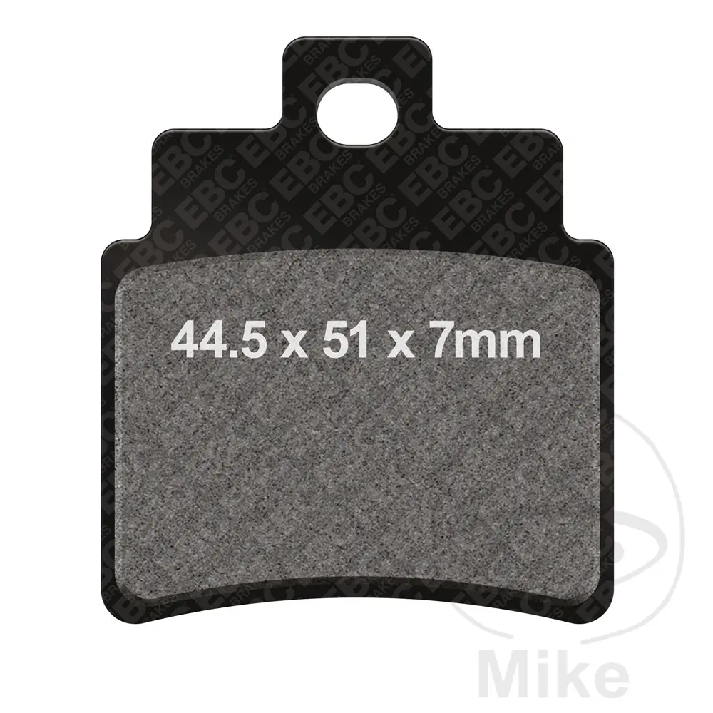 EBC brzdové destičky Standard EBC ARCTIC CAT/TEXTRON DVX 250  2WD 06-08, CAT/TEXTRON DVX 300 EURO 2WD 08-16, KYMCO GRAND DINK 250 01-06, KXR 250 SPORT