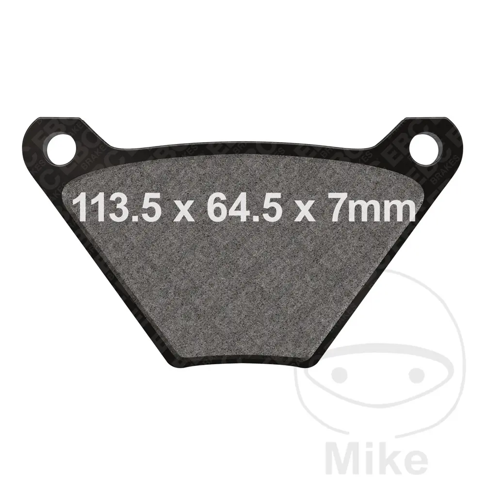 EBC brzdové destičky Standard EBC nebo 7872138 HARLEY DAVIDSON FL 1200 ELECTRA GLIDE SHOVELHEAD 72-78, DAVIDSON FLH 1200 ELECTRA GLIDE SHOVELHEAD