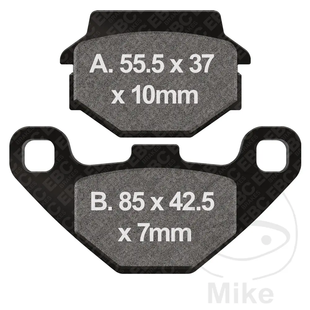 EBC brzdové destičky Standard EBC nebo 7871486 KAWASAKI KLE 500 91-07, ZZR 250 90-03, TRITON REACTOR 450 R 08-16, REACTOR 450 R LOF 10-16 ( )