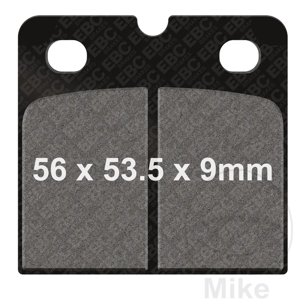 EBC brzdové destičky poloSinter V EBC BENELLI 354 350 80, 354 350 SPORT 81, SEI 750 75-78, SEI 900 78-90, SEI 900 SPORT 85-87, BMW K 75 84-88, K 75 /2