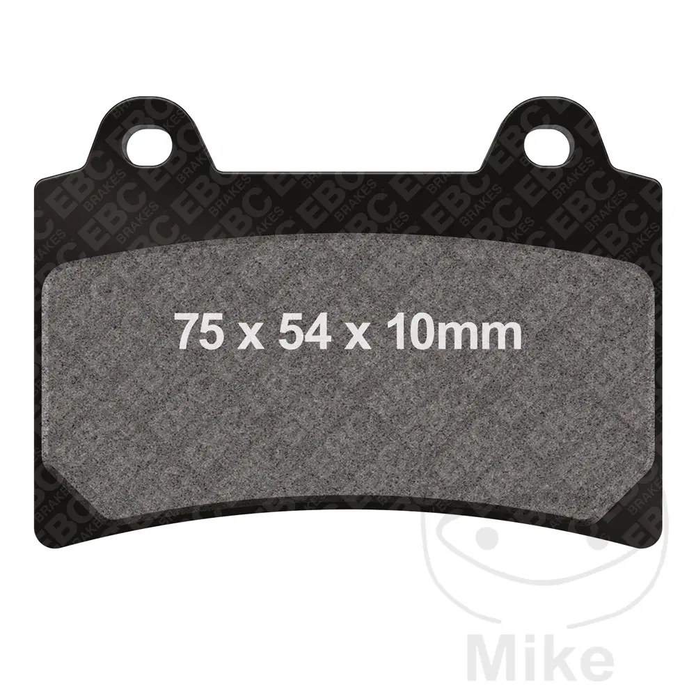 EBC brzdové destičky poloSinter V EBC YAMAHA FJ 1200 88-97, FJ 1200 A  ABS 91-94, FZ 750 GENESIS 89-94, FZR 750 RT GENESIS 87-88, FZR 1000 GENESIS