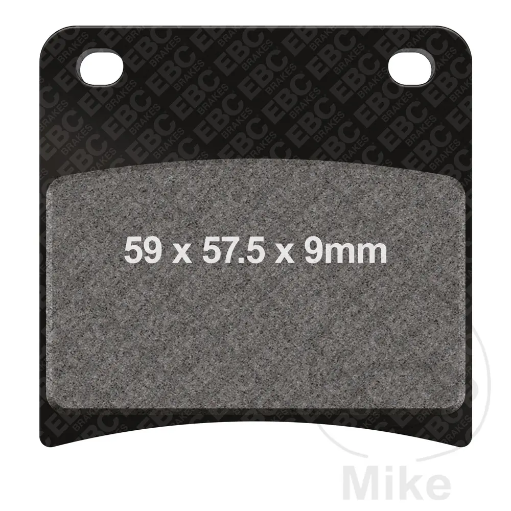 EBC brzdové destičky poloSinter V EBC SUZUKI GSX 600 FU2 88-97, GSX 600 FU 88-97, GSX 600 F 88-97, GSX 750 F 89-97, GSX 1100 F 88-96, GSX 1100 G