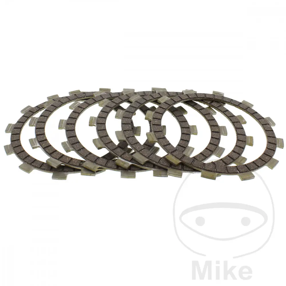 EBC spojka standardní sada EBC SUZUKI GP 125 78, GP 125 U 78, GT 185 73-78, GT 185 E 78, GT 200 X5 79-81, GT 200 E X5 79-81, RG 125 UC GAMMA 86-87...