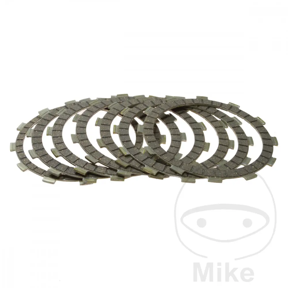 EBC spojka standardní sada EBC nebo 7387467 HONDA XBR 500  LITÁ KOLA 85-87, XBR 500 S  KOLO S VÝPLETEM 87-89, SUZUKI DL 650 V-STROM 04-11, DL 650 U3