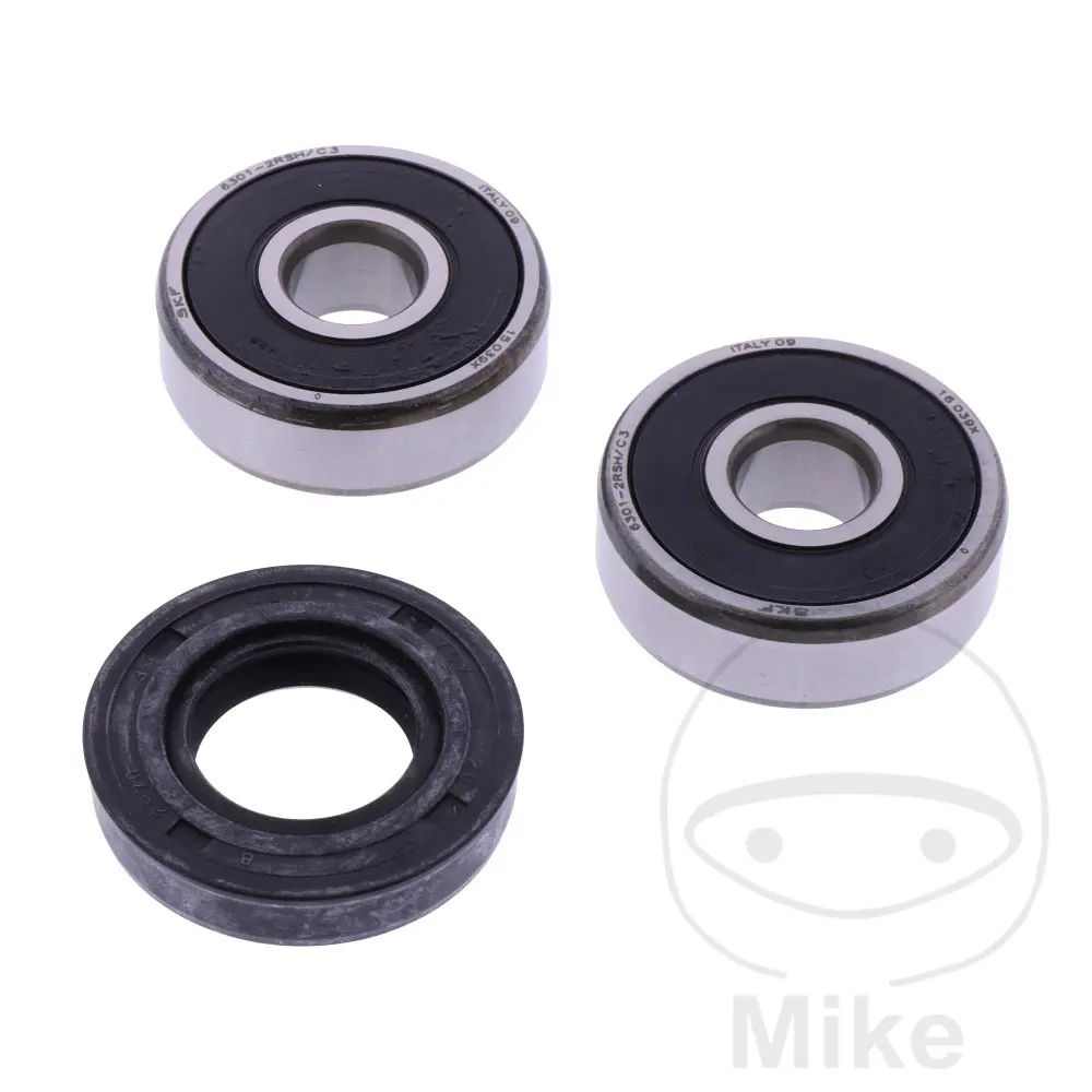JMP ložisko kola sada Kompletní včetně gufer YAMAHA DT 50 MX 86-89, DT 50 R 89-97, TT-R 125 00-04, TT-R 125 LW 00-04, TT-R 125 E 03-04, TT-R 125 LWE