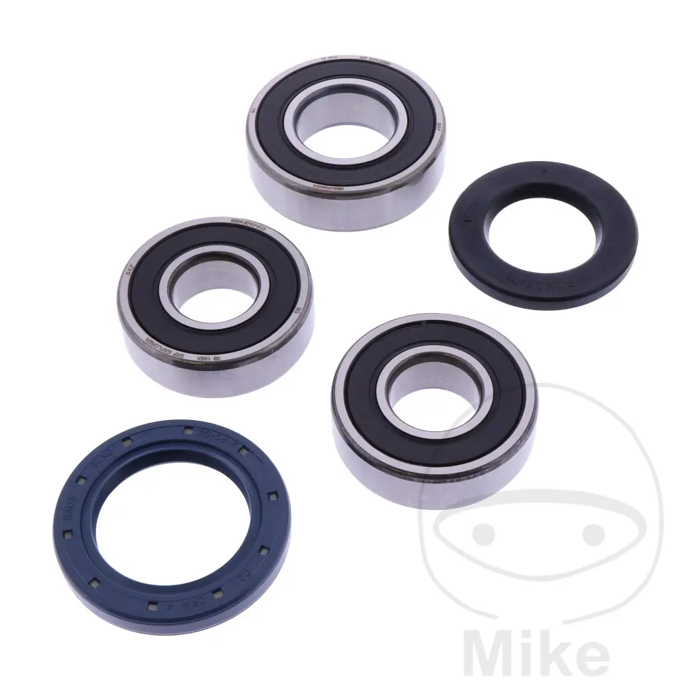 JMP ložisko kola sada Kompletní včetně gufer KAWASAKI ER-6F 650 06-17, ER-6F 650  ABS 06-17, ER-6N 650 05-17, ER-6N 650  ABS 05-17, KLE 650 VERSYS