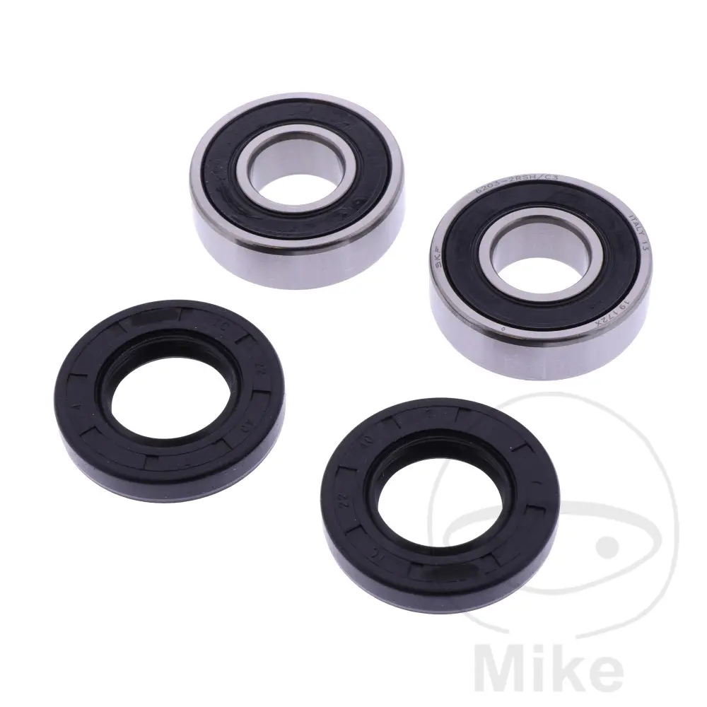 JMP ložisko kola sada Kompletní včetně gufer APRILIA MX 125 SUPERMOTO 04-07, RS 660  ABS 20-25, RS 660 EXTREMA ABS 23-24, RS 660 FACTORY ABS 25, RS