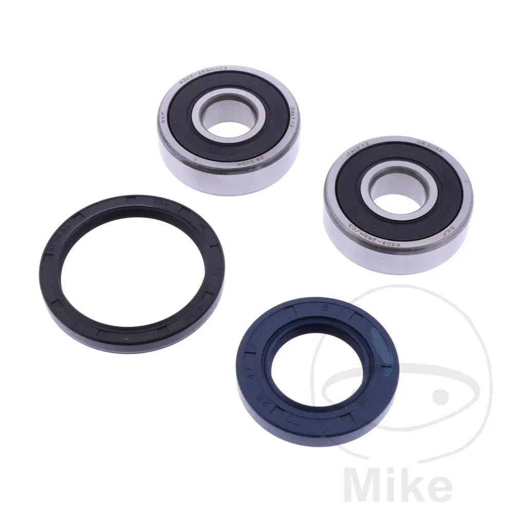 JMP ložisko kola sada Kompletní včetně gufer YAMAHA RD 250 75-77, SR 400 14-16, SR 400 ANNIVERSARY 16, SR 500 SP  KOTOUČOVÉ BRZDY 86-91, SR 500 SP