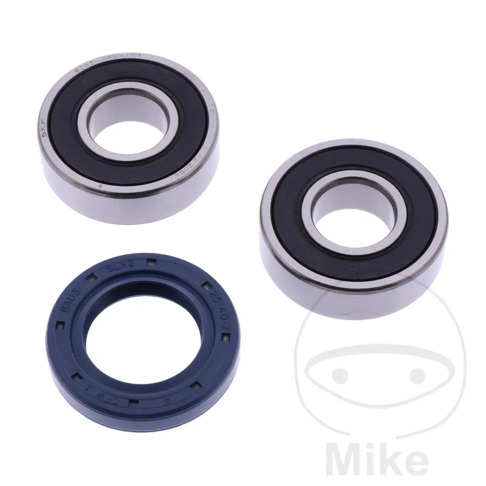 JMP ložisko kola sada Kompletní včetně gufer BMW F 650 650 GS 00-08, F 650 650 GS  ABS 00-08, F 650 650 GS DAKAR 00-08, F 650 650 GS DAKAR ABS 02-08,