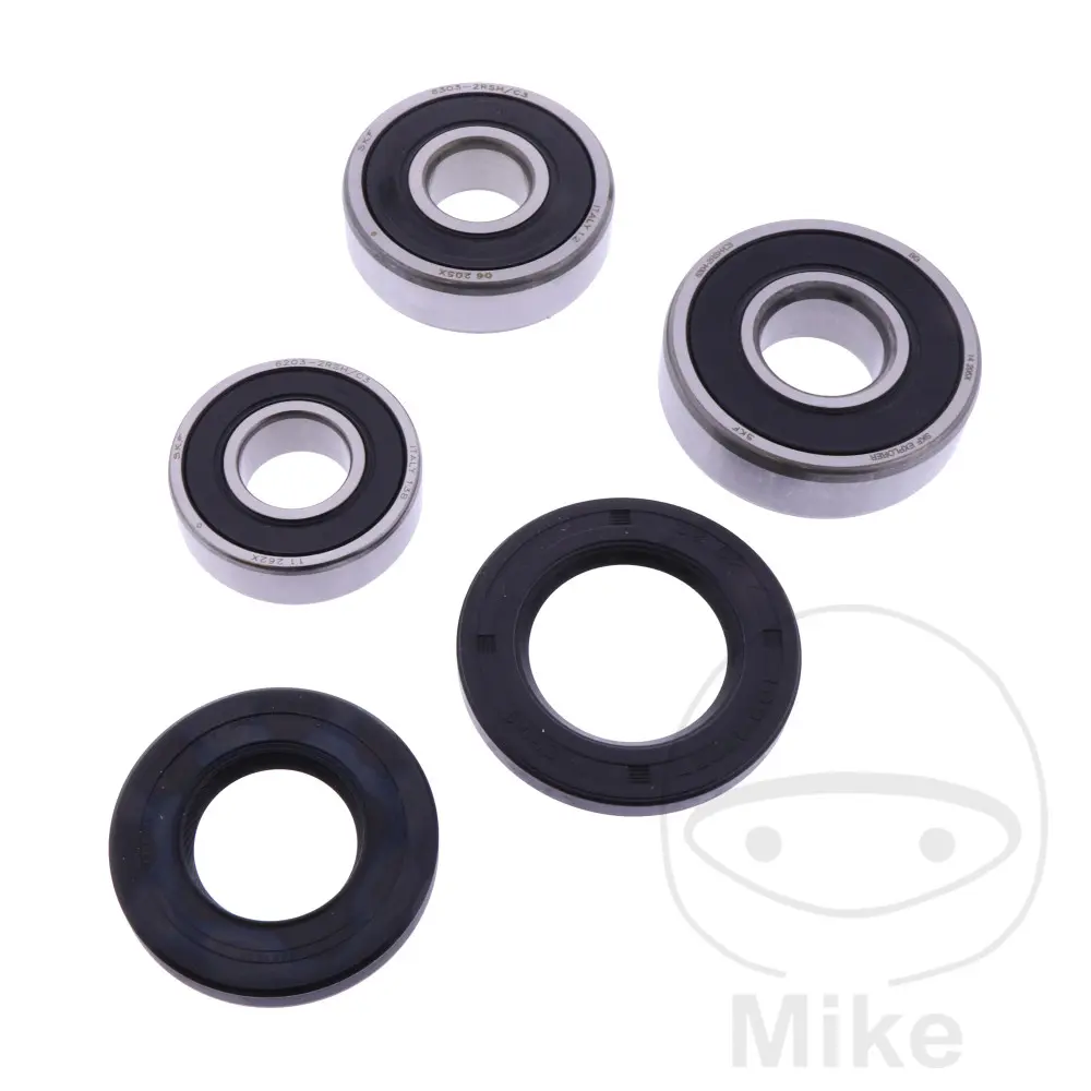 JMP ložisko kola sada Kompletní včetně gufer YAMAHA FZ 600 86-88, SRX 600 H 86-89, SRX 600 N 86-89, SRX 600 87, XJ 600 H 84-91, XJ 600 N 84-91