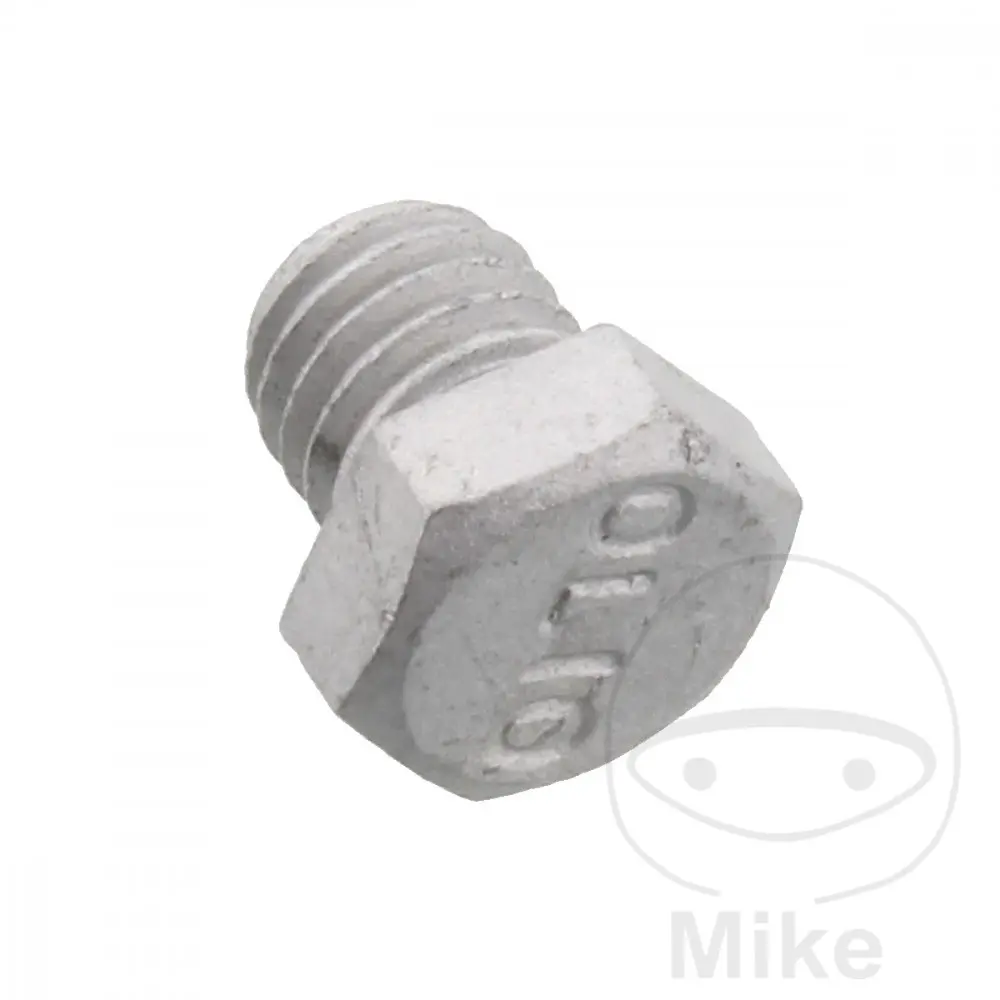 JMP vypouštěcí šroub oleje M8X1.25 mm DERBI GP1 50 LC 02-04, LML ORIGINALE 125 2T 00-01, ORIGINALE 150 2T 00-01, STAR 125 2T DELUXE 12-15, STAR 150 2T