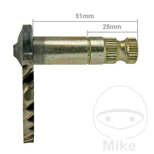 101 Octane segment startovací páky 51/25 mm GY6 QMB139 AGM GMX 450 25 4T 11-18, GMX 450 25 BS 4T DELUXE 11-13, GMX 450 25 S 4T DELUXE 11-13, GMX 450