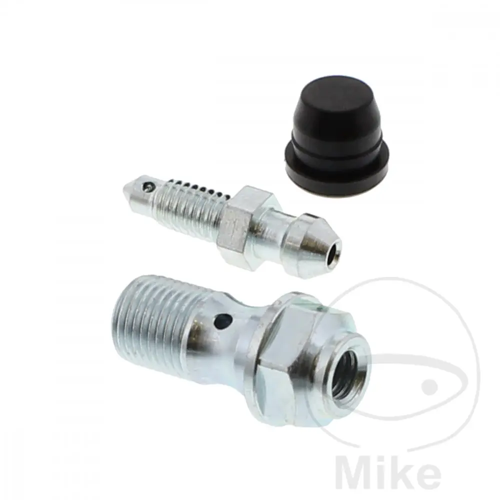 JMP odvzdušňovací šroub s ventilem M10 x 1.00 mm APRILIA DORSODURO 750 SMV 08-13, DORSODURO 750 SMV  ABS 09-17, DORSODURO 750 SMV FACTORY 10-13,
