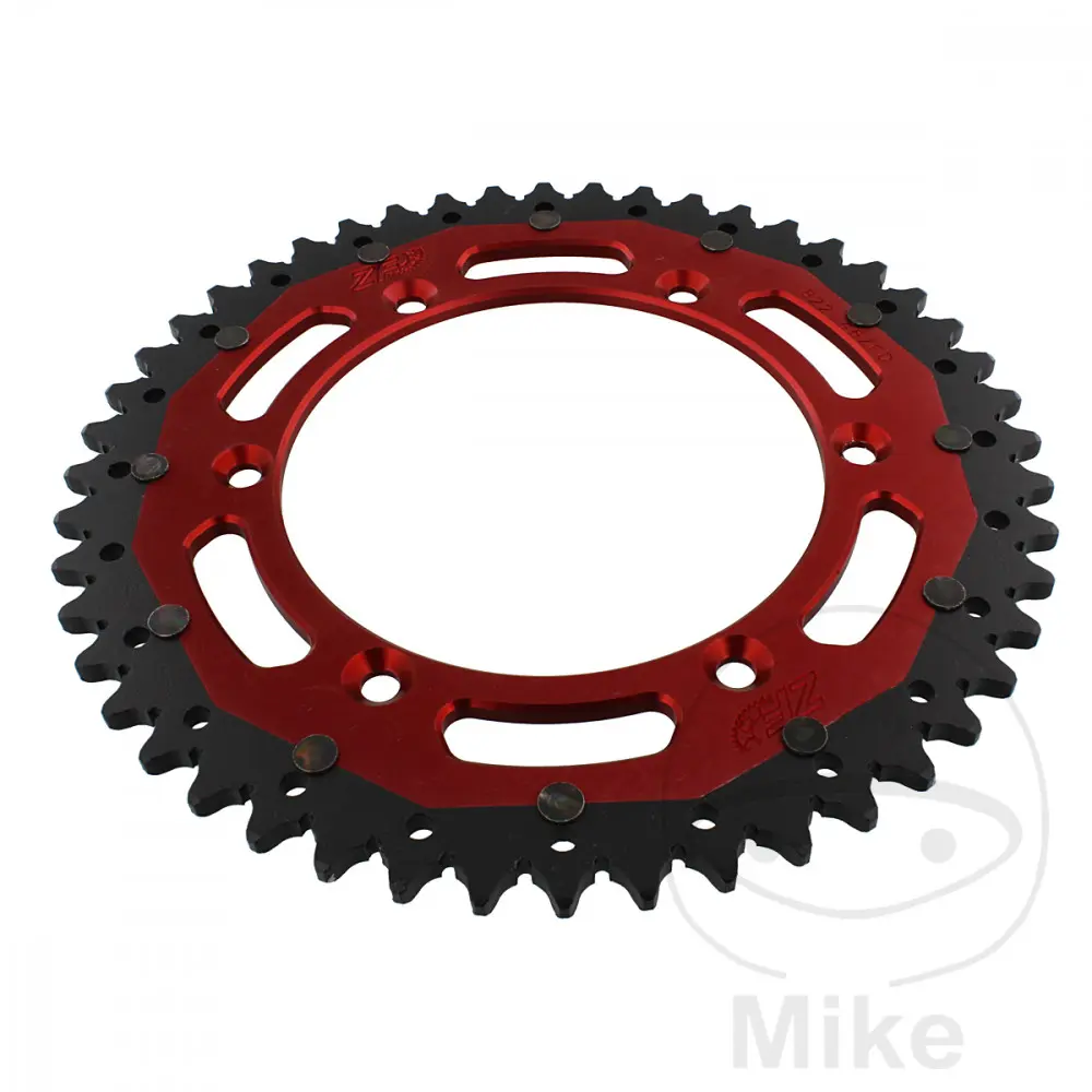 ZF Sprockets rozeta Dual 48Z typ 520 červená ZF vnitřní průměr 136 rozteč děr 156 BETA RR 125 LC 2T RACE 25-26, RR 125 LC 2T RACING 24, RR 200 LC 2T