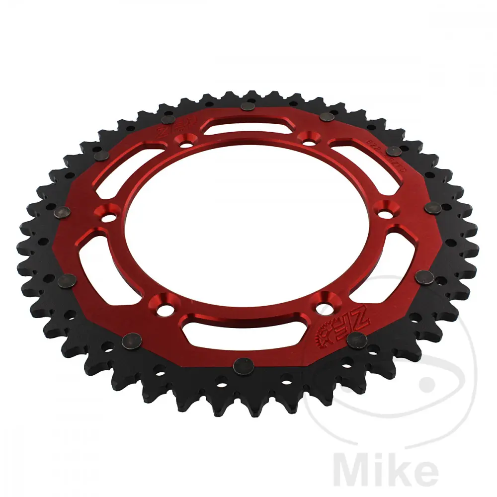 ZF Sprockets rozeta Dual 49Z typ 520 červená ZF vnitřní průměr 136 rozteč děr 156 BETA RR 125 LC 2T RACE 25-26, RR 125 LC 2T RACING 24, RR 200 LC 2T