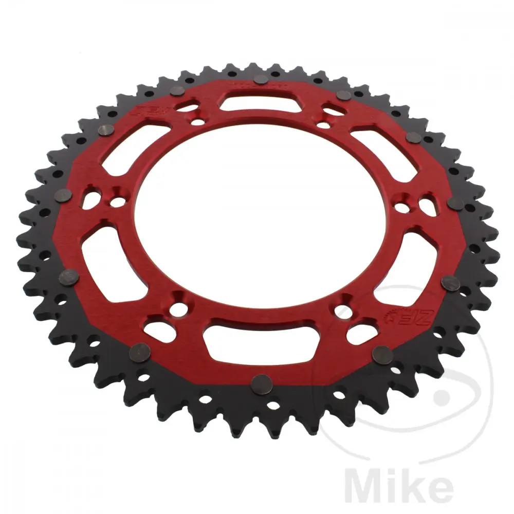 ZF Sprockets rozeta Dual 50Z typ 520 červená ZF vnitřní průměr 136 rozteč děr 156 BETA RR 125 LC 2T RACE 25-26, RR 125 LC 2T RACING 24, RR 200 LC 2T