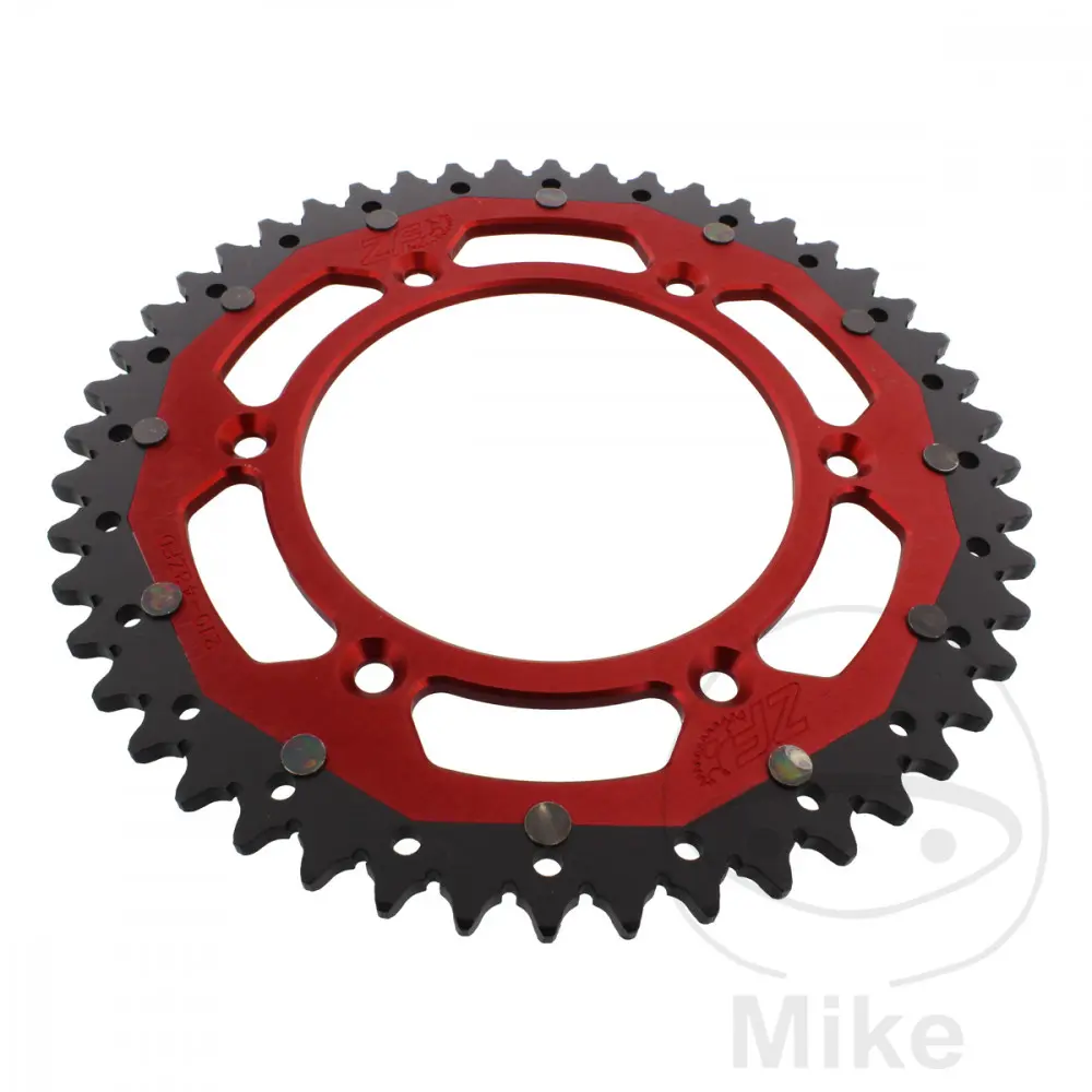 ZF Sprockets rozeta Dual 48Z typ 520 červená ZF vnitřní průměr 125 rozteč děr 153 HM-MOTO CRE-F 250 R IE 10-13, CRE-F 250 X 04-10, CRE-F 250 X IE