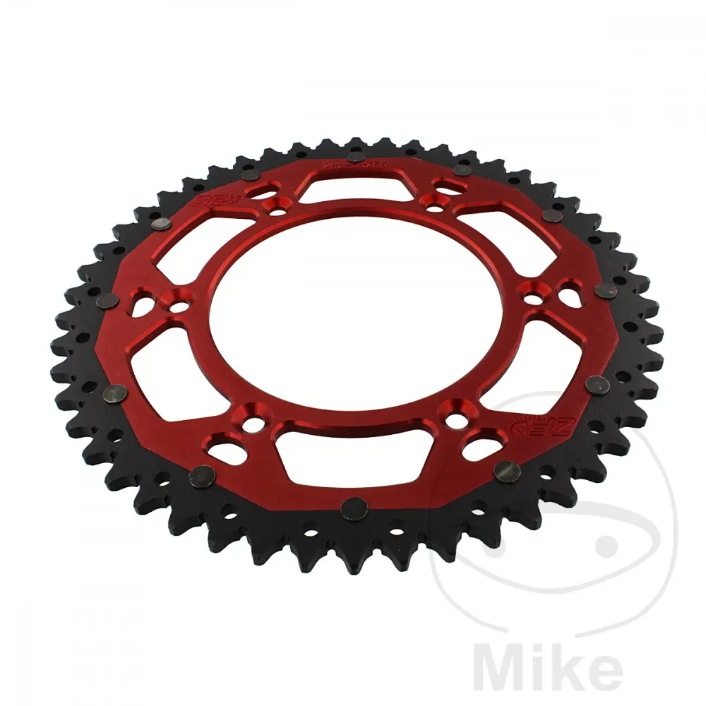 ZF Sprockets rozeta Dual 50Z typ 520 červená ZF vnitřní průměr 125 rozteč děr 153 HM-MOTO CRE-F 250 R IE 10-13, CRE-F 250 X 04-10, CRE-F 250 X IE