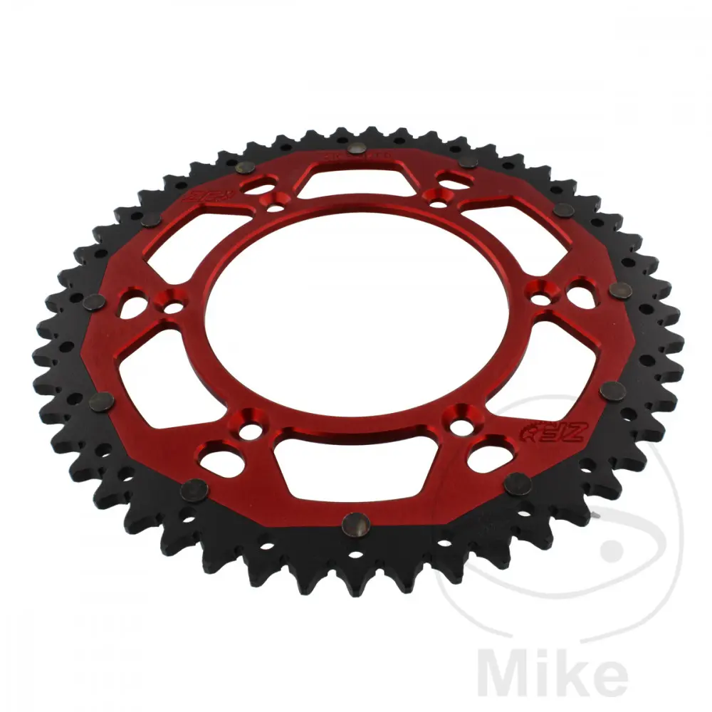 ZF Sprockets rozeta Dual 51Z typ 520 červená ZF vnitřní průměr 125 rozteč děr 153 HM-MOTO CRE-F 250 R IE 10-13, CRE-F 250 X 04-10, CRE-F 250 X IE