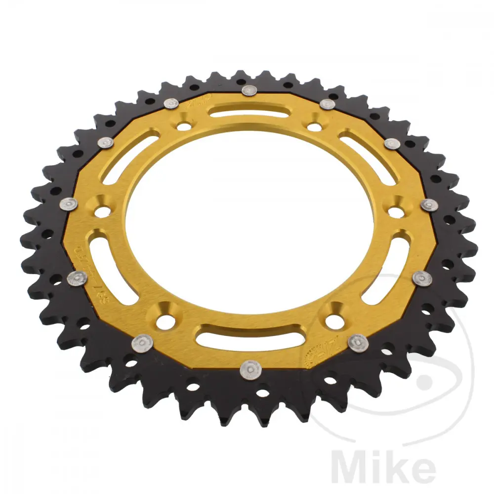 ZF Sprockets rozeta Dual 44Z typ 520 zlatá ZF vnitřní průměr 125 rozteč děr 150 BETA ALP 40 350 FARBE ROT 24-25, ALP 40 350 FARBE WEISS 24-25, ALP X