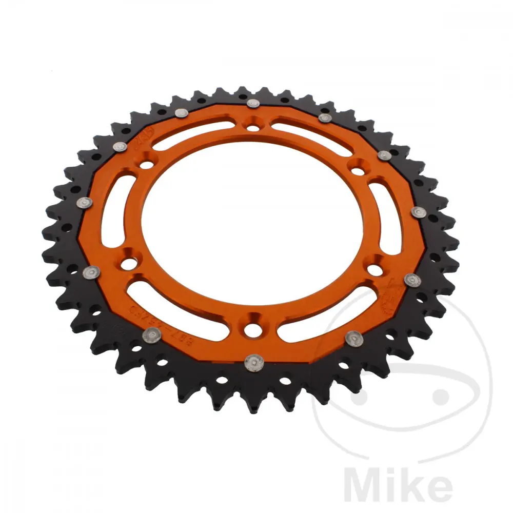 ZF Sprockets rozeta Dual 45Z typ 520 oranžová ZF vnitřní průměr 125 rozteč děr 150 BETA ALP 40 350 FARBE ROT 24-25, ALP 40 350 FARBE WEISS 24-25, ALP