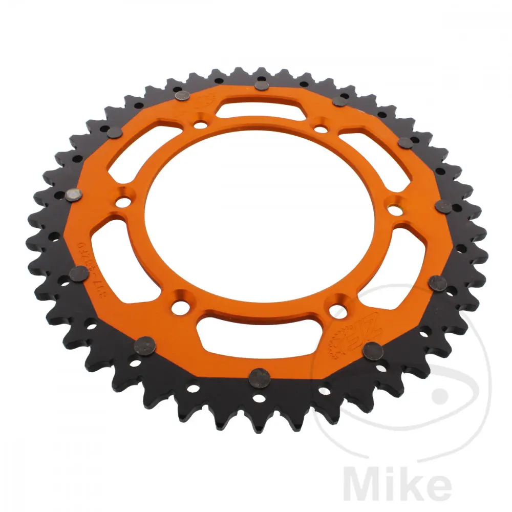 ZF Sprockets rozeta Dual 48Z typ 520 oranžová ZF vnitřní průměr 125 rozteč děr 150 BETA ALP 40 350 FARBE ROT 24-25, ALP 40 350 FARBE WEISS 24-25, ALP