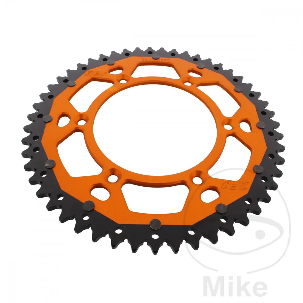 ZF Sprockets rozeta Dual 51Z typ 520 oranžová ZF vnitřní průměr 125 rozteč děr 150 BETA ALP 40 350 FARBE ROT 24-25, ALP 40 350 FARBE WEISS 24-25, ALP